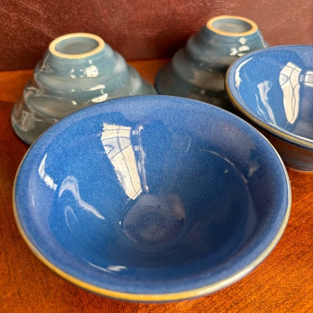 Williams Sonoma Blue Dinnerware Bowls